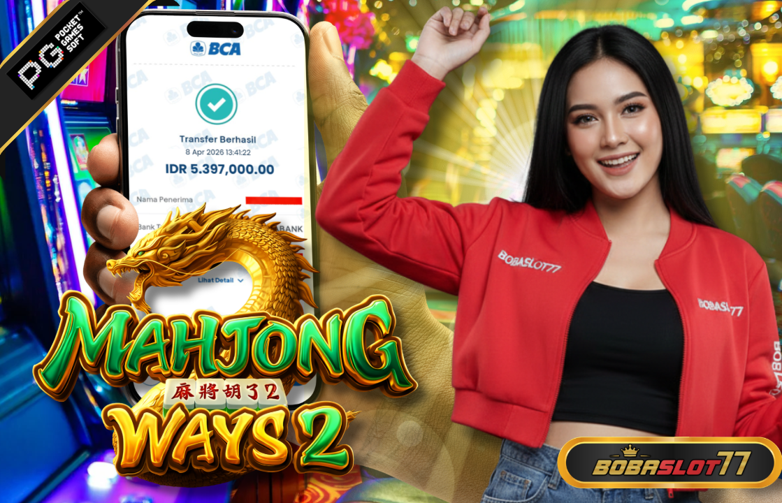 Selamat kepada user id : akxxx8 Wede Rp 5.397.000 di Game MAHJONG WAYS2 PG SOFT Cair Gk Sampe 1 Menit! Menang Mudah di Bobaslot77